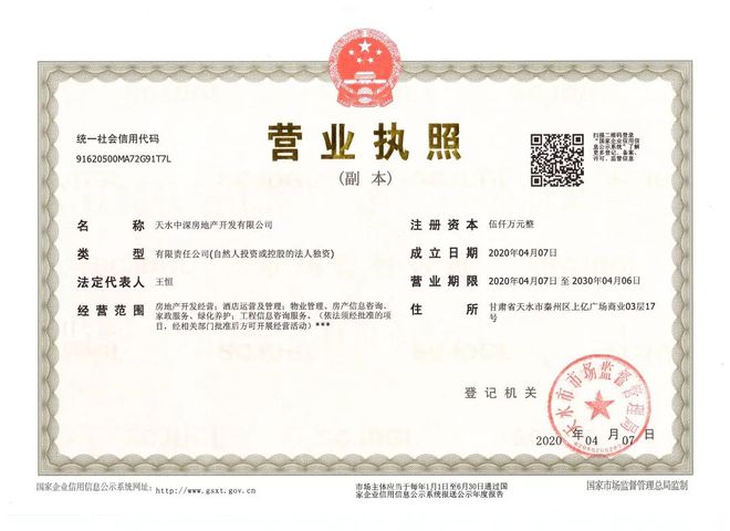 “四证”到齐！天水中深财富中心进入全面施工阶段